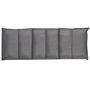Voir la diapositive 3 : VIDAXL Chaise longue pliable de sol Gris Tissu