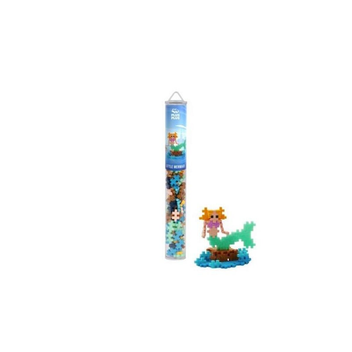 PlusPlus Jeu de construction Plus Plus Tube La petite sirène 100 pièces