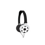 Lexibook Casque stéréo filaire pliable Football avec limitation de volume d'écoute
