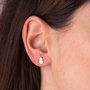 Voir la diapositive 2 : L'ATELIER D'AZUR Boucles d'Oreilles Or 18 Carats 750/000 Jaune Main de Fatma / Fatima