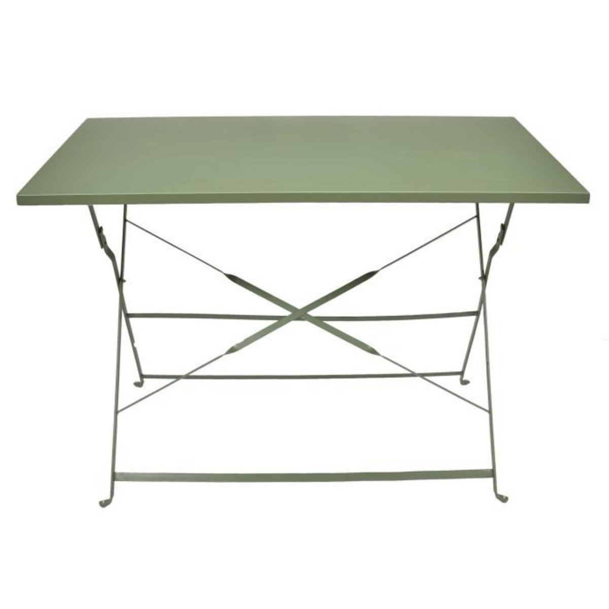 Paris Prix Table de Jardin Pliante  Palerme  110cm Kaki