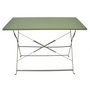 Voir la diapositive 2 : Paris Prix Table de Jardin Pliante  Palerme  110cm Kaki