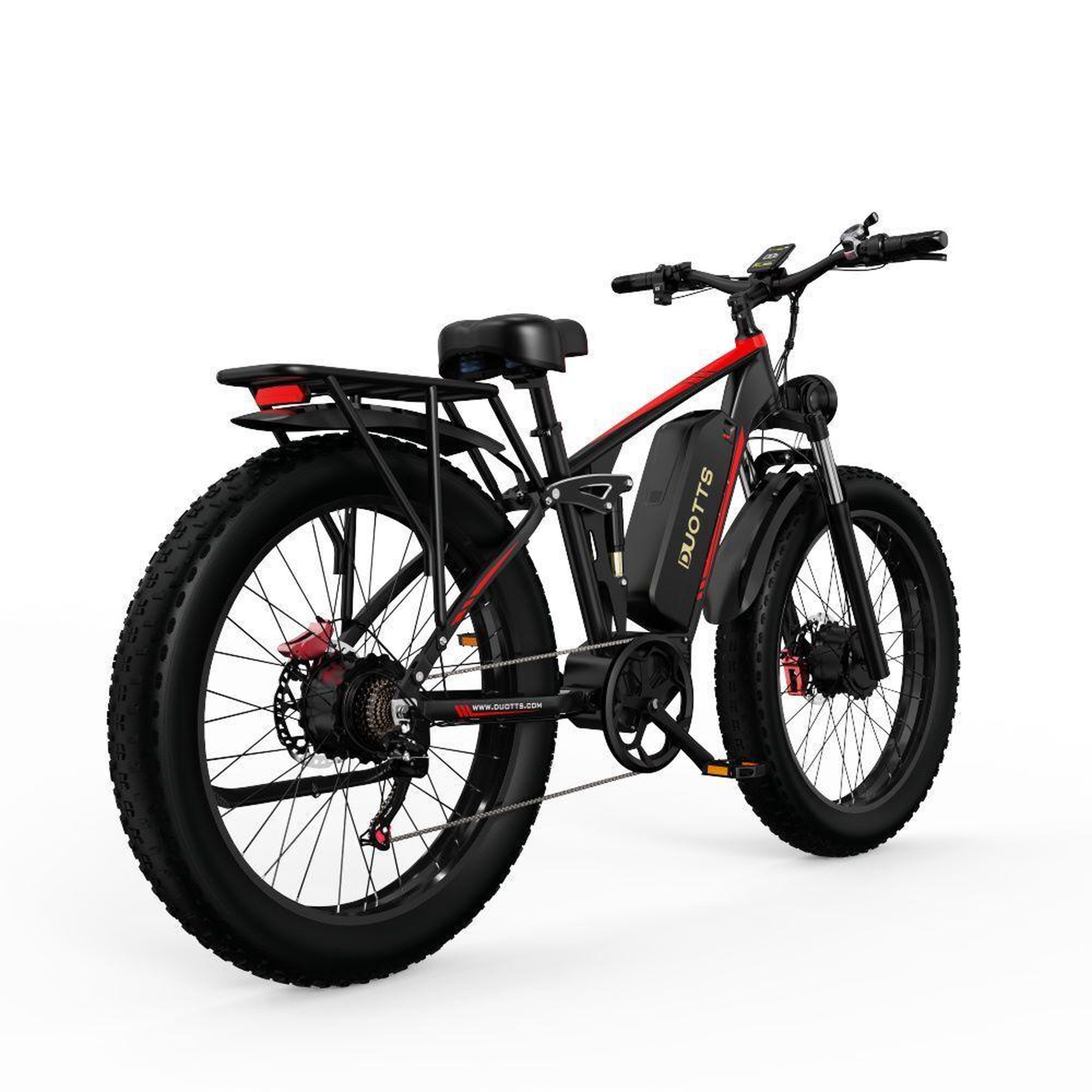 Voir la diapositive 2 : DUOTTS VTT électrique DUOTTS S26 26 pouces, double moteur, 48 V 20 Ah