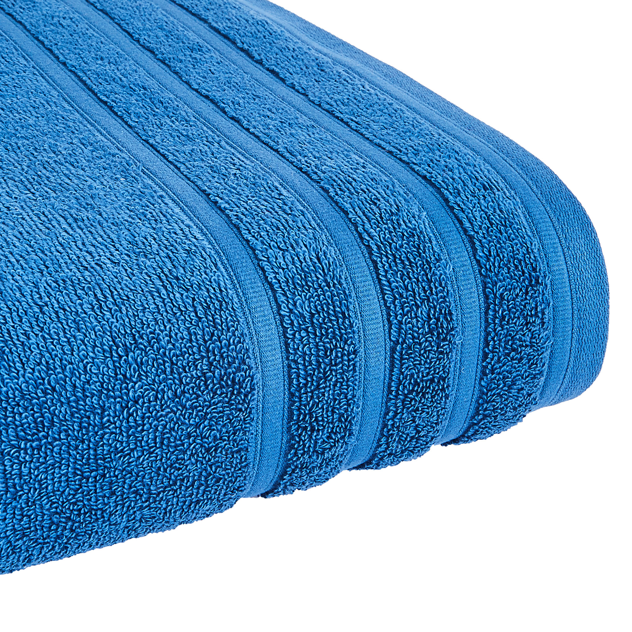 Voir la diapositive 2 : ACTUEL  Serviette de toilette unie en coton bouclé 500 gr/m2