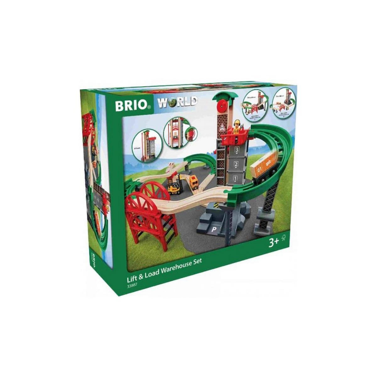 Brio 33887 Circuit grande plateforme multimodale