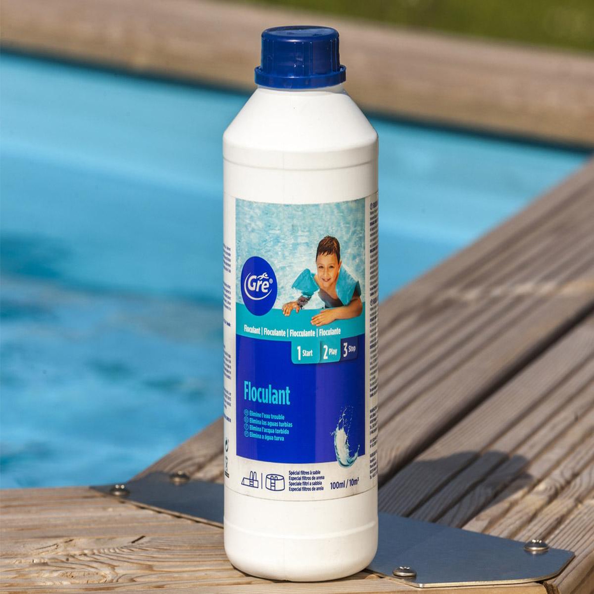 Voir la diapositive 2 : GRE Floculant liquide 1 l - gré