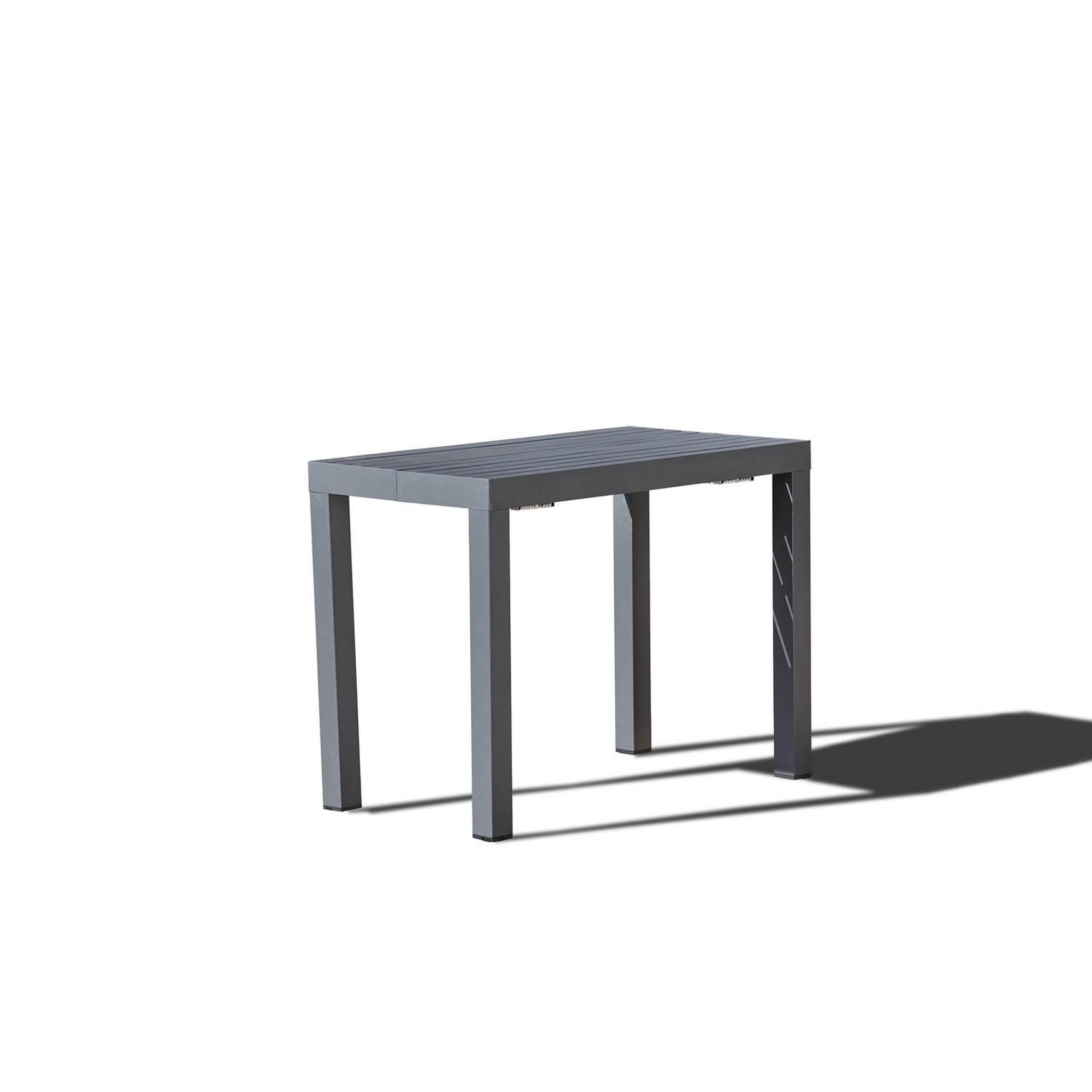 CONCEPT USINE Console extensible 2 à 6 places en aluminium OLHAO