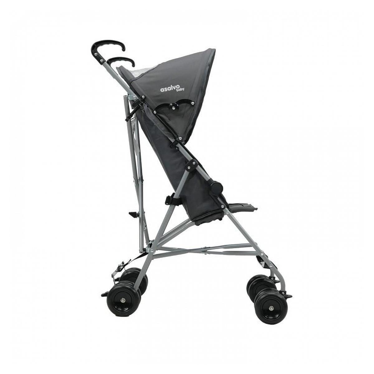 Asalvo Poussette Moving Coal grise