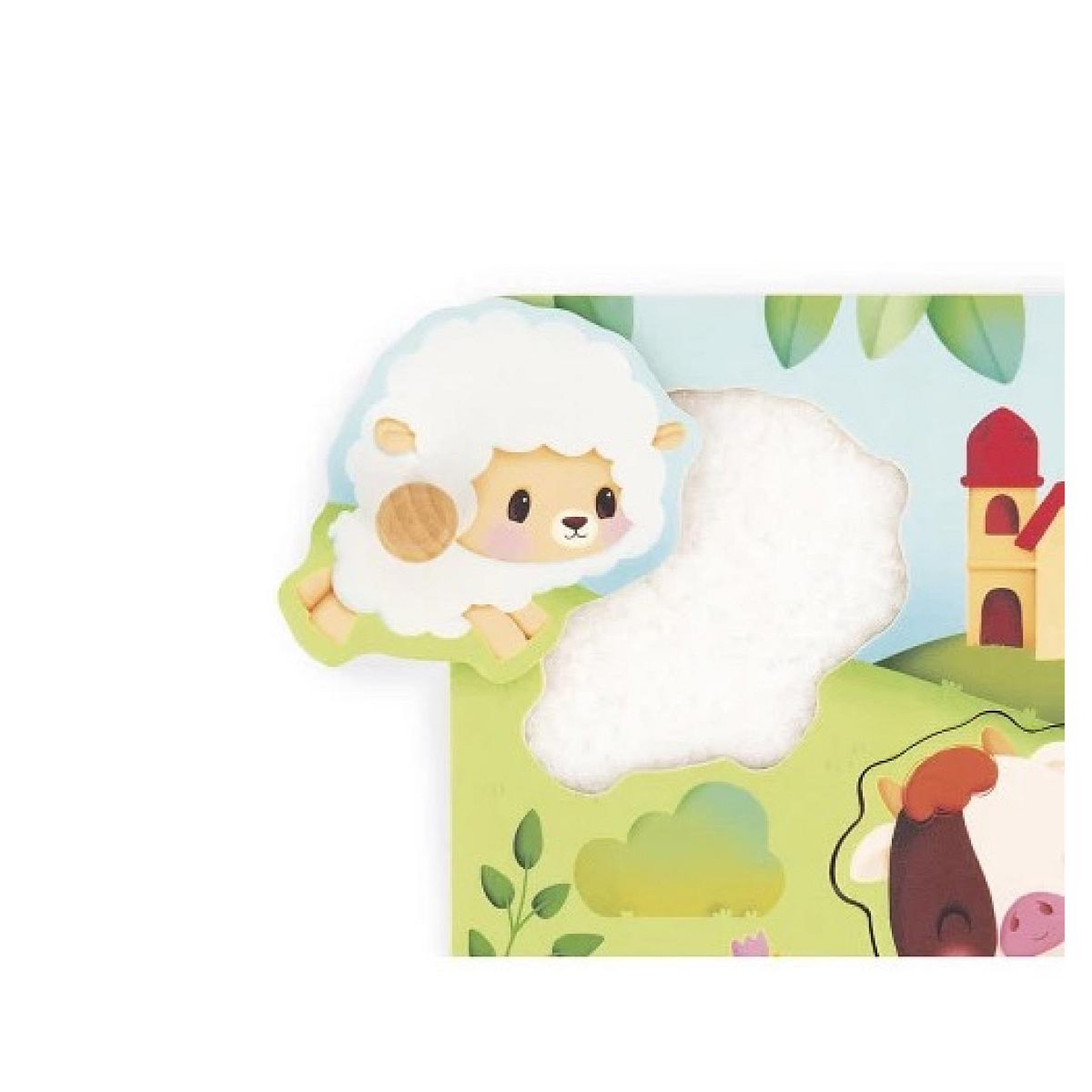 Voir la diapositive 4 : JANOD Puzzle tactile Ferme - 5 pcs