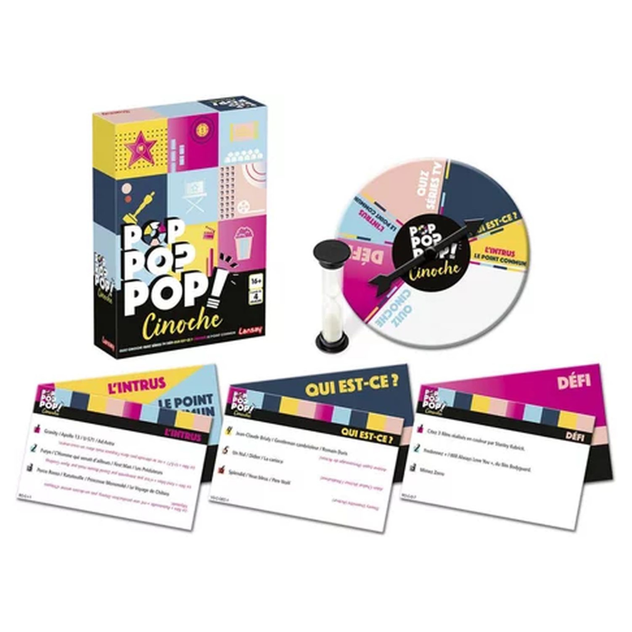 Voir la diapositive 2 : LANSAY Jeu Pop Pop Pop Cinoche 12+