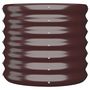 Voir la diapositive 3 : VIDAXL Jardiniere de jardin Acier enduit de poudre 40x40x36 cm Marron