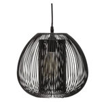 ATMOSPHERA Suspension Design en Métal  Noda  25cm Noir