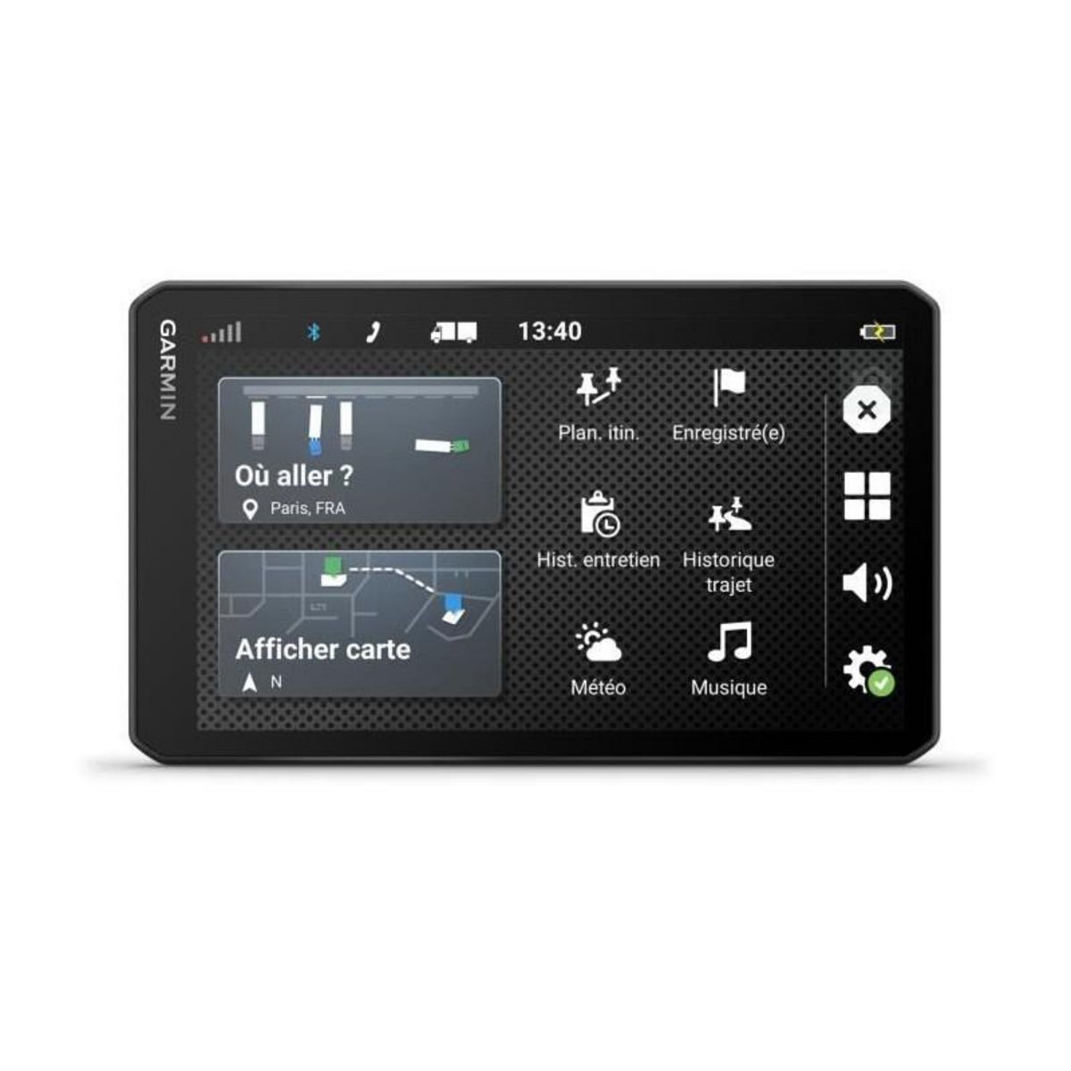 GARMIN GPS poids-lourds DezlCam LGV710 - GARMIN - 7- avec Dashcam intégrée pour les routiers professionnels