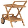 Voir la diapositive 4 : VIDAXL Chariot a the Bois de teck solide