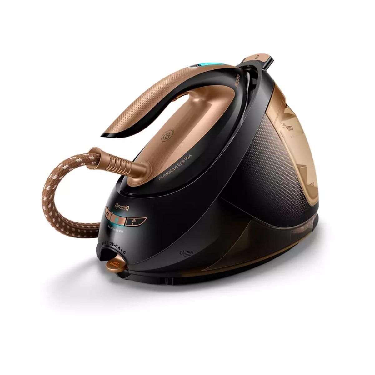 Philips Centrale vapeur 8bars 165gr/min autonomie illimitée noir/marron - GC9682/80