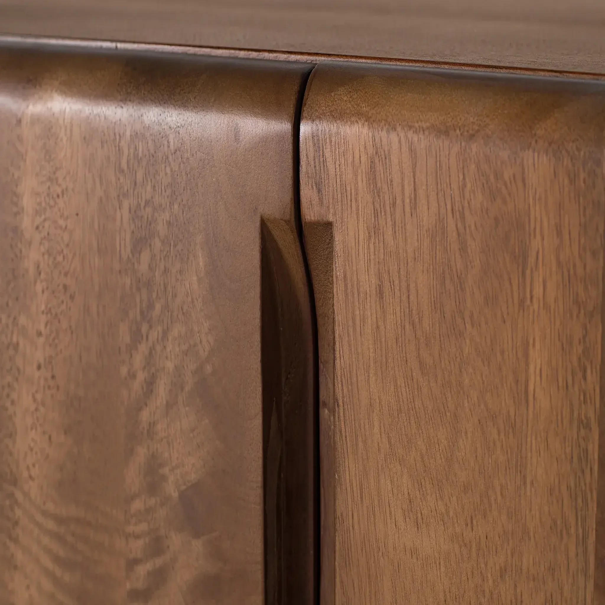 Voir la diapositive 3 : GINER Y COLOMER SL Buffet en bois de manguier 180 cm style scandinave japandi