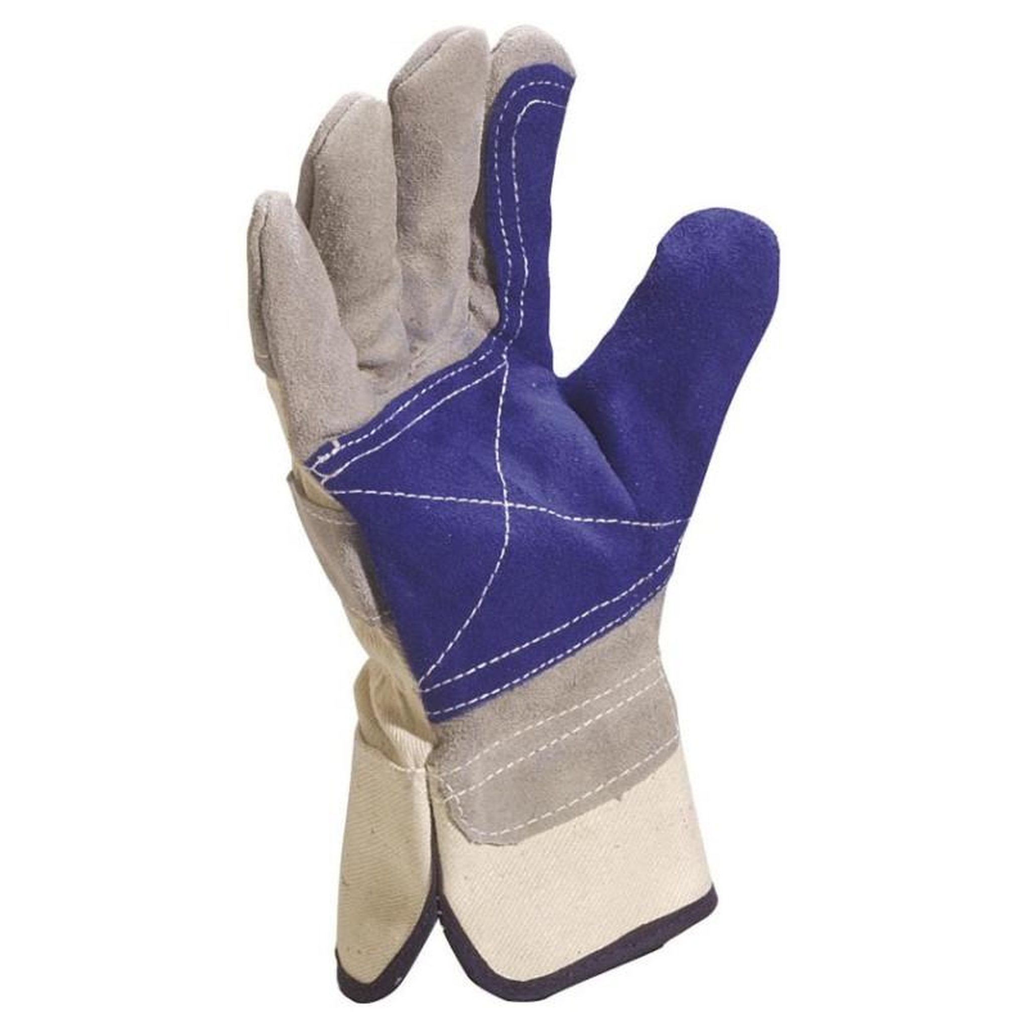 Delta Plus Gant mécanique docker en croûte DS202RP gris bleu T10 DELTA PLUS DS202RP10