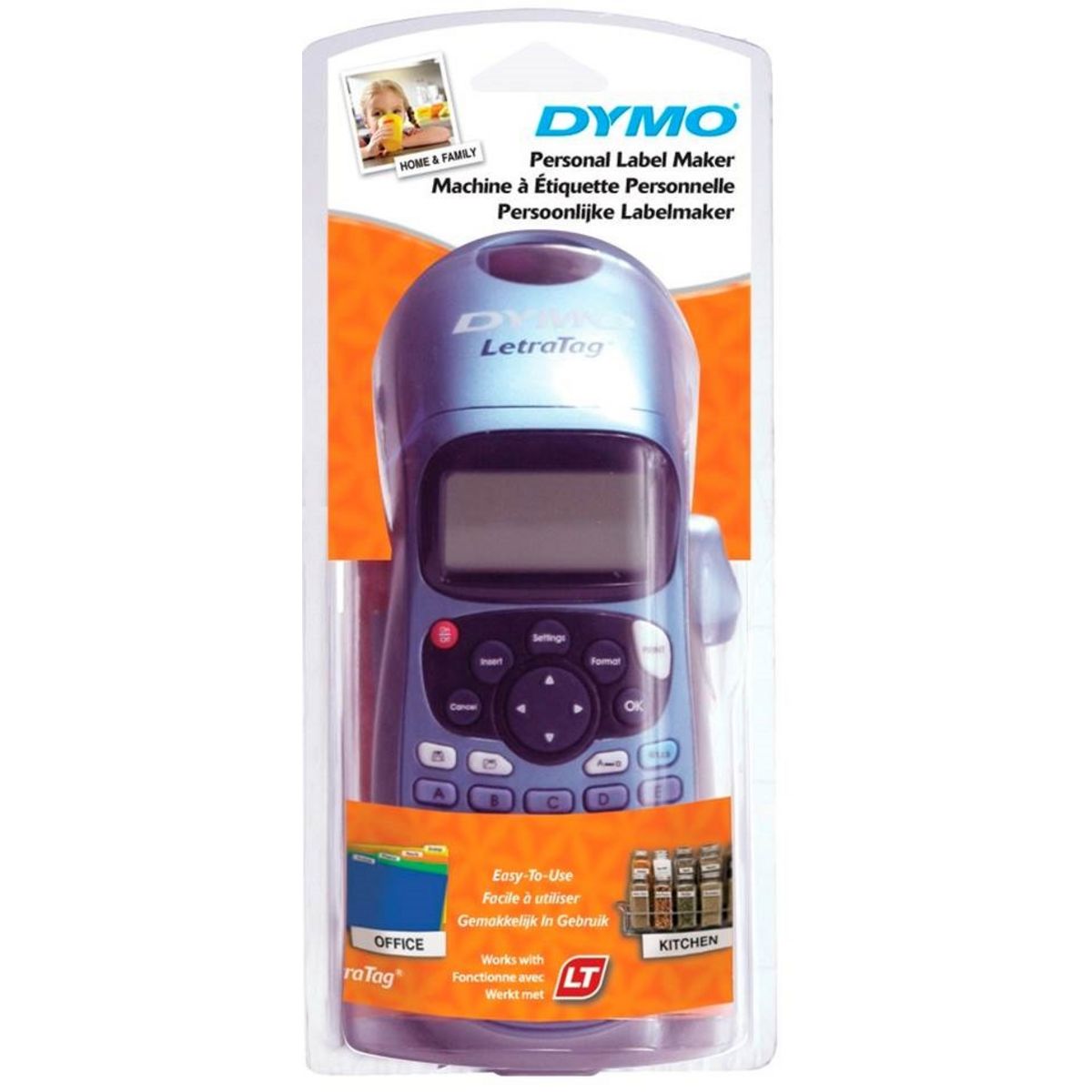 DYMO Etiqueteuse + ruban papier blanc