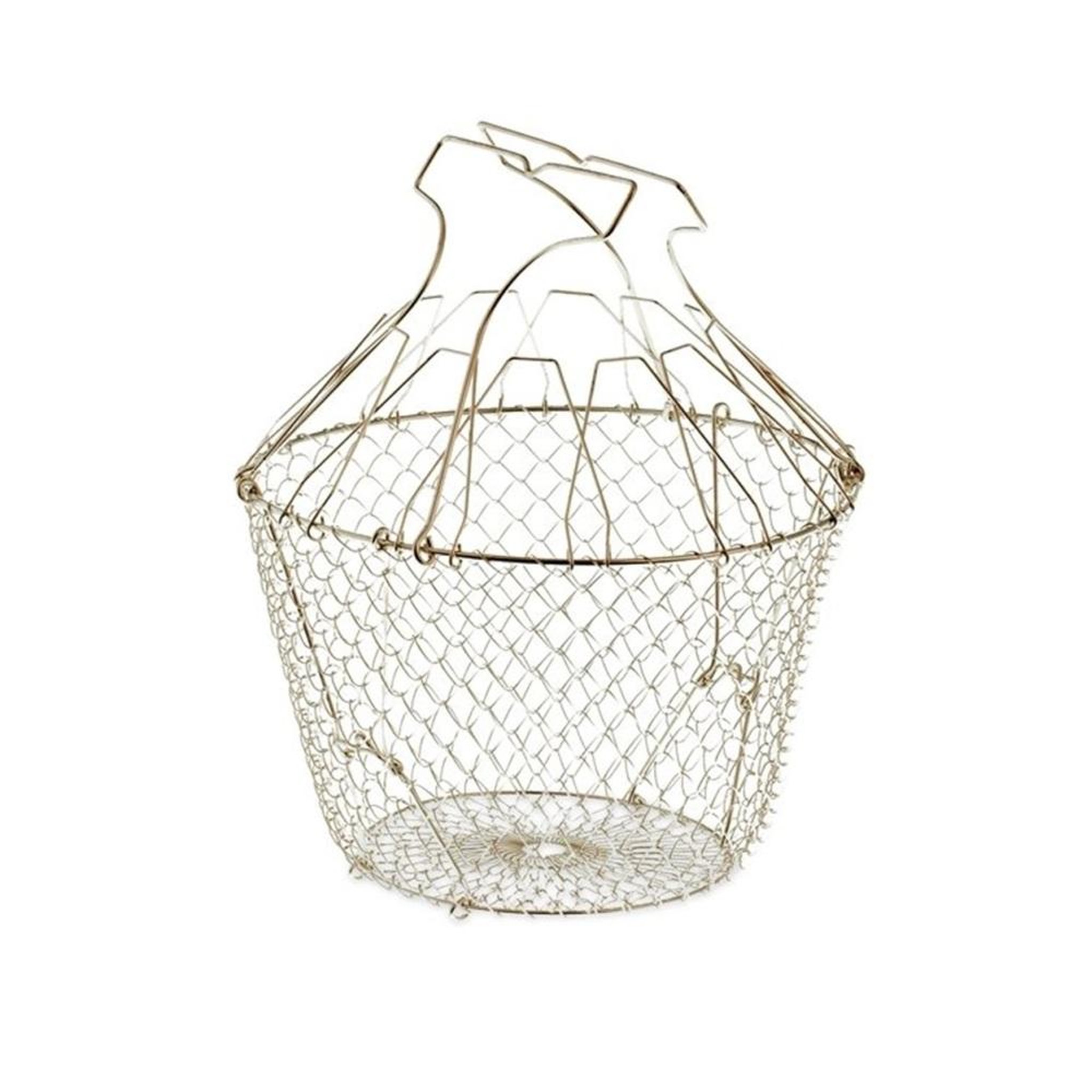 Tellier Panier à salade pliant 22.5cm inox - nc035