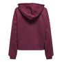 Voir la diapositive 2 : Only Sweat à capuche Prune Femme Calli Life