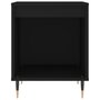 Voir la diapositive 5 : VIDAXL Tables de chevet 2 pcs noir 40x35x50 cm bois d'ingénierie