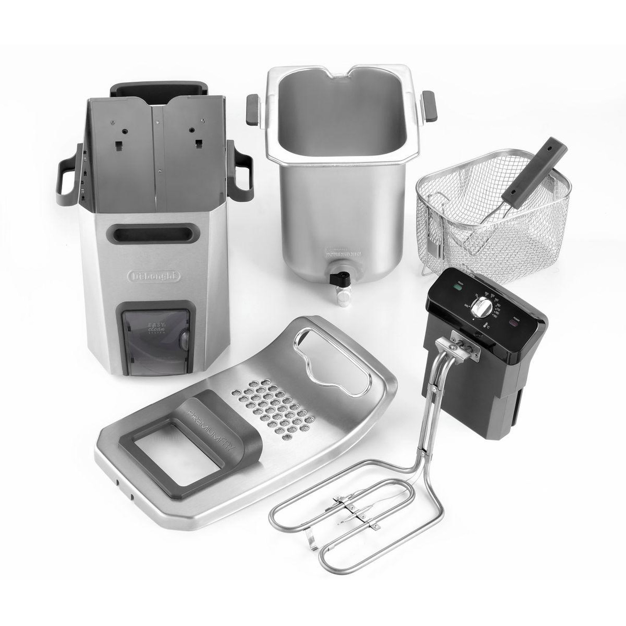 Voir la diapositive 2 : DELONGHI Friteuse semi-professionnelle premium fry fz44851