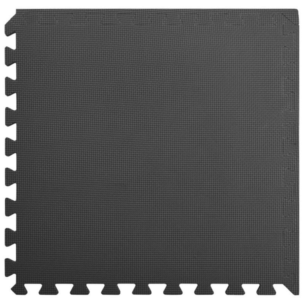 VIDAXL Tapis de sol 6 pcs 2,16 ㎡ Mousse EVA Noir