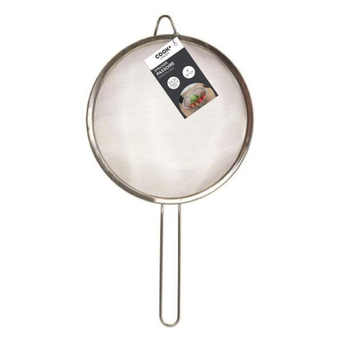 Paris Prix Passoire Tamis  Inox  24cm Argent