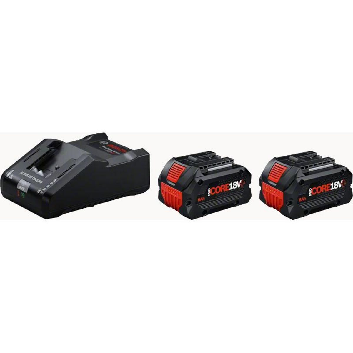 BOSCH Pack de 2 batteries ProCORE18V 8.0Ah + chargeur GAL 18V 160 BOSCH 1600A02X03