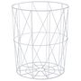 Voir la diapositive 2 : VIDAXL Table basse Blanc Ø 47 cm