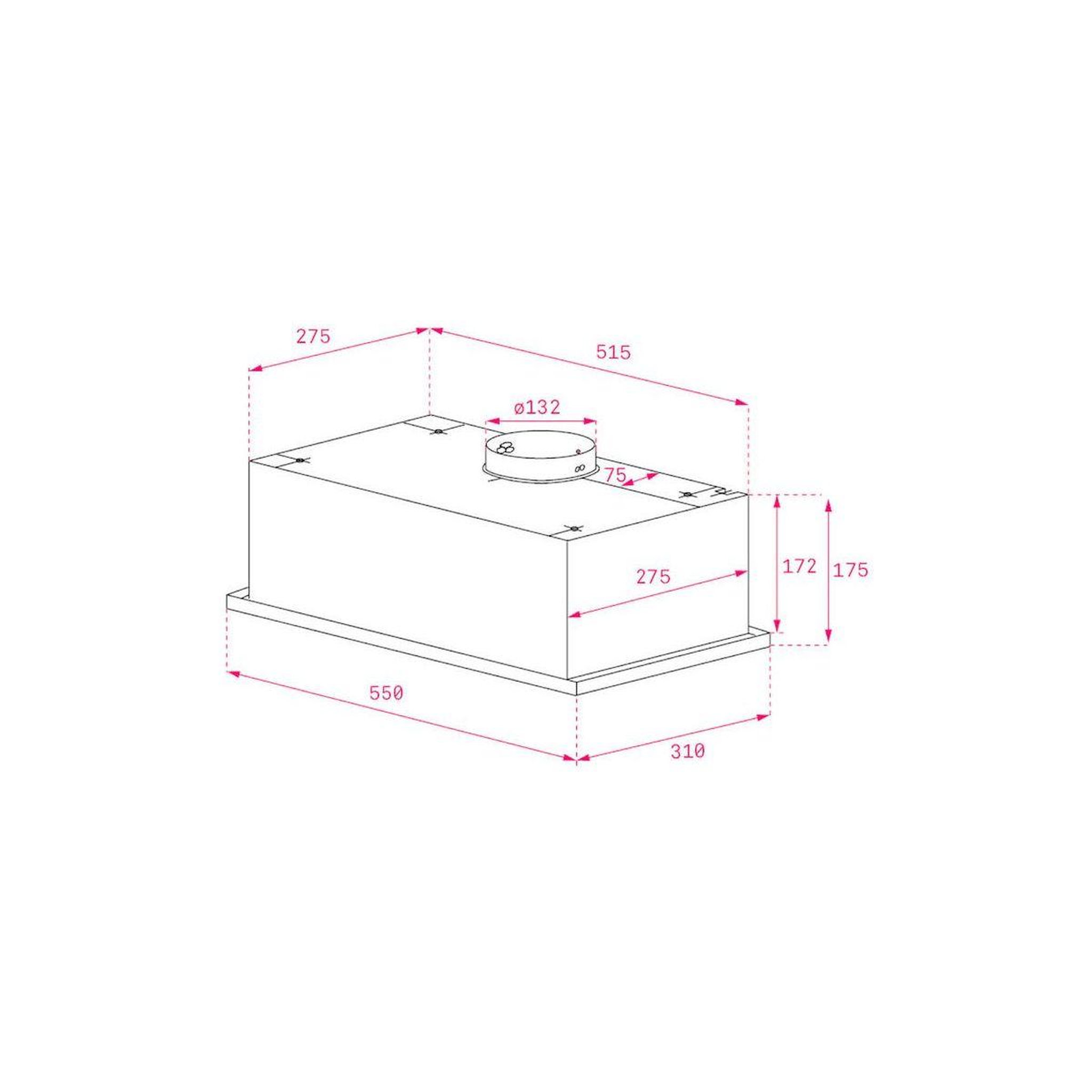 Voir la diapositive 2 : TEKA Hotte encastrable GFG2 BK