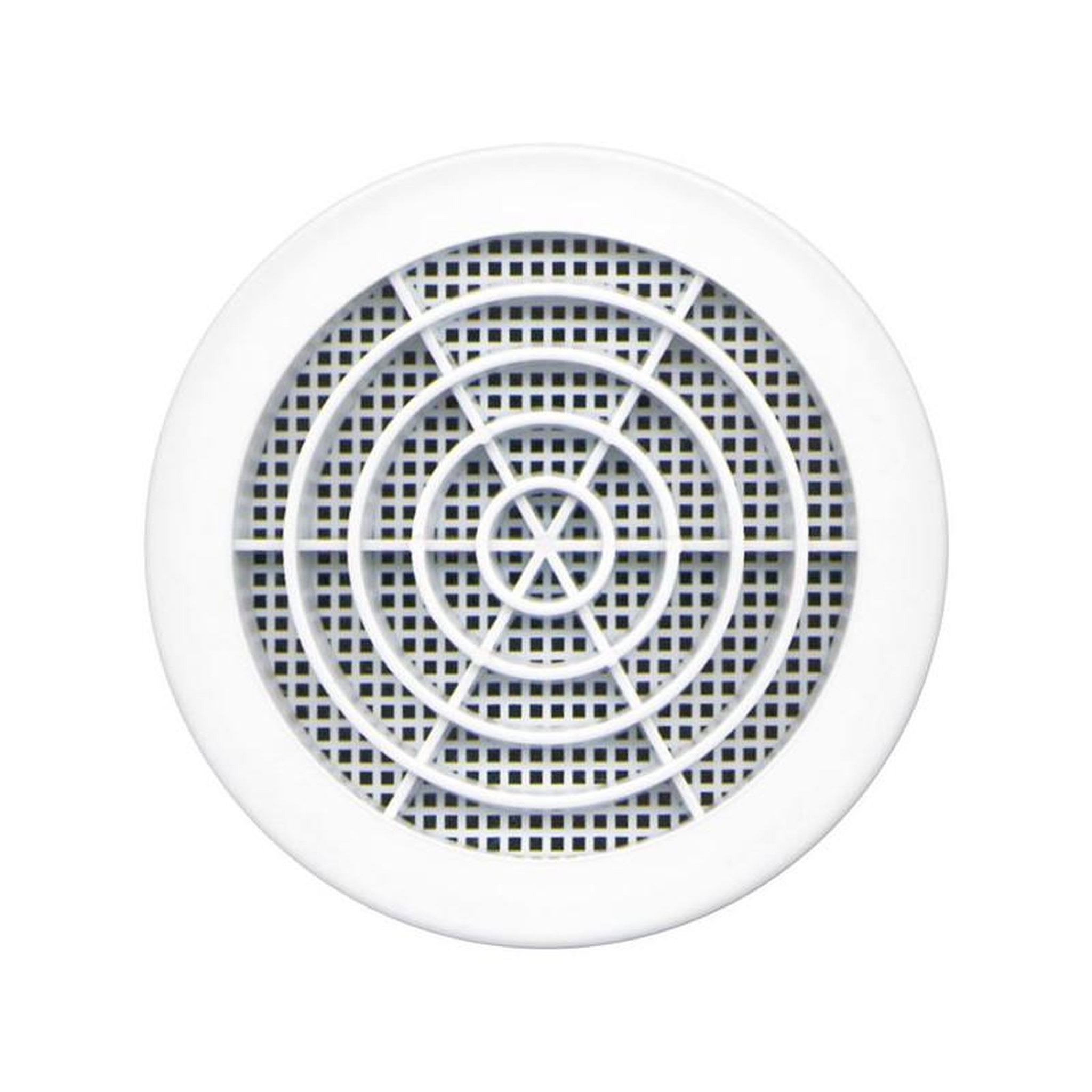 Autogyre GRILLE FIXE RONDE CLIPSER Ø100MM BLANC AUTOGYRE - 200801