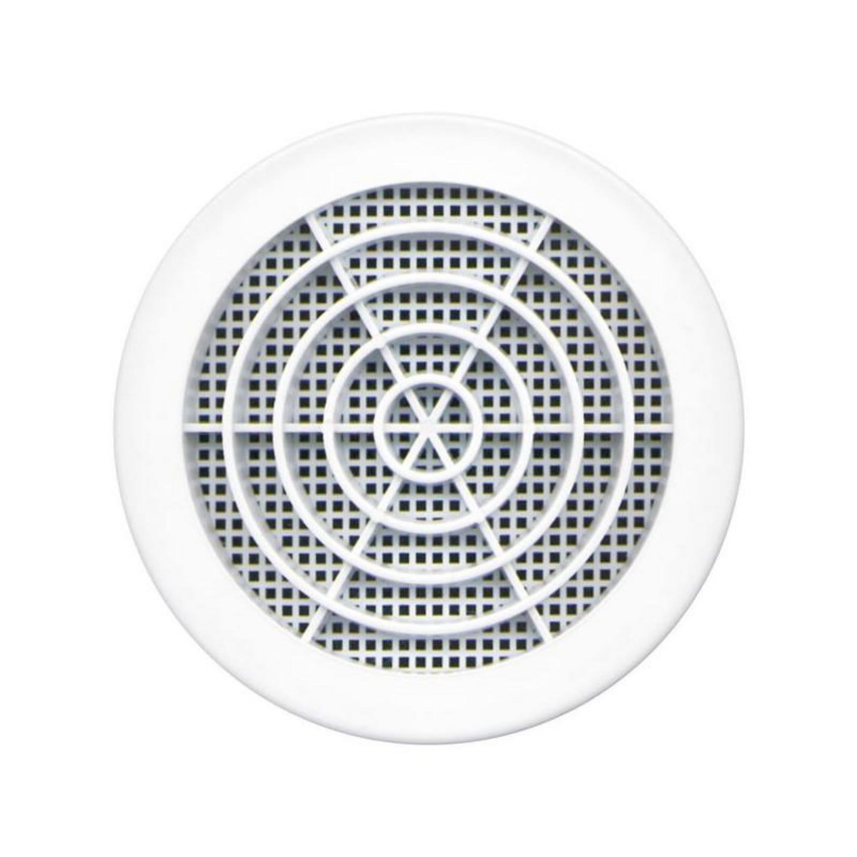 Autogyre GRILLE FIXE RONDE CLIPSER Ø100MM BLANC AUTOGYRE - 200801