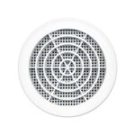 Autogyre GRILLE FIXE RONDE CLIPSER Ø100MM BLANC AUTOGYRE - 200801
