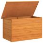 Voir la diapositive 4 : VIDAXL Boîte de rangement de jardin 126x72x72 cm Bois