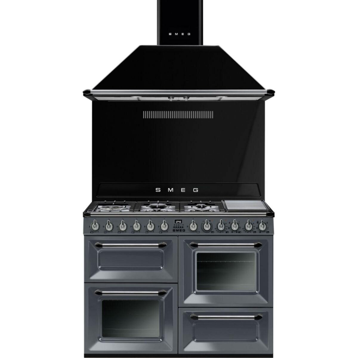 SMEG Hotte décorative murale KT110GRE