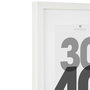 Voir la diapositive 3 : ATMOSPHERA Cadre Photo Bois 30x40cm Blanc