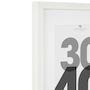 Voir la diapositive 3 : ATMOSPHERA Cadre Photo Bois 30x40cm Blanc