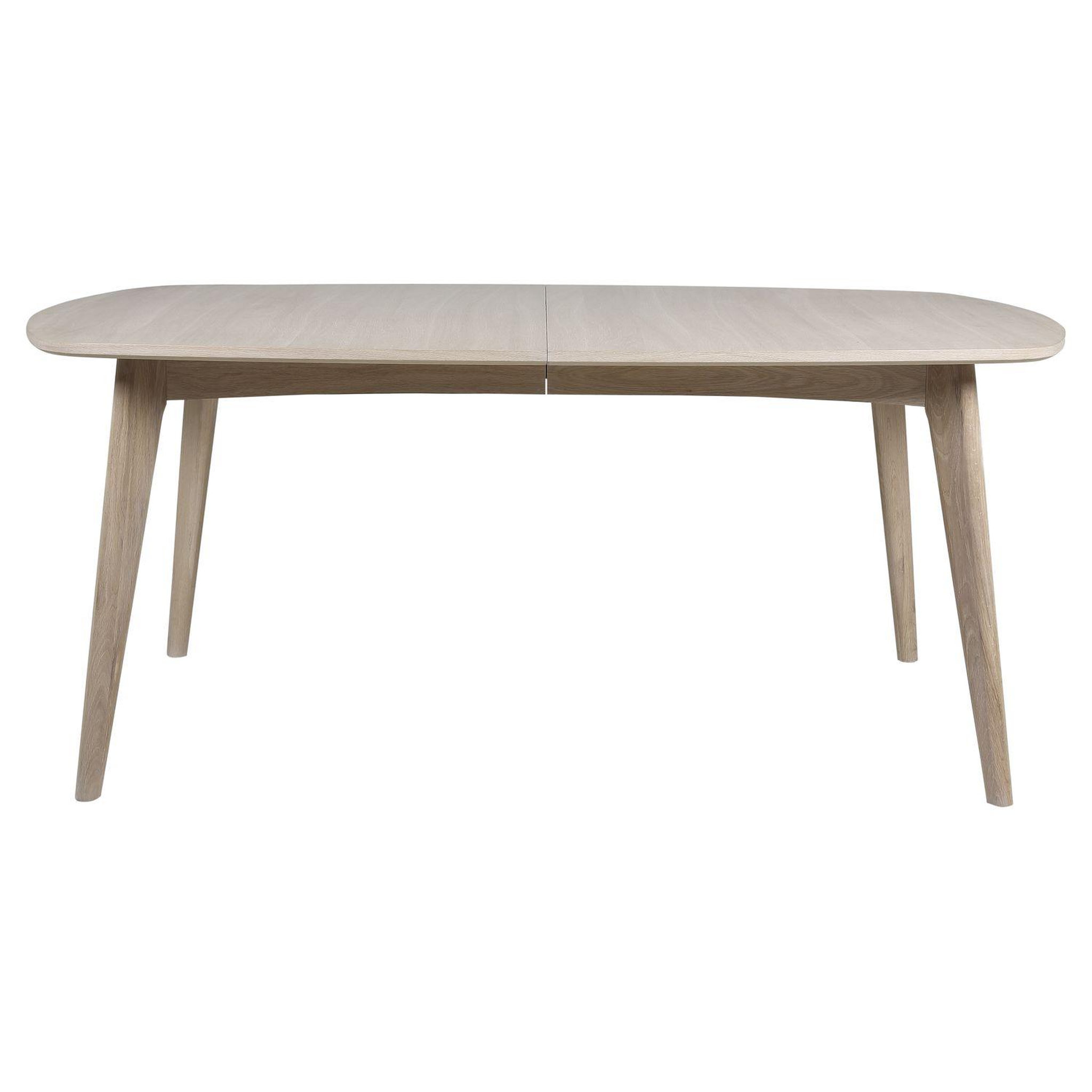 TOILINUX Table à manger extensible 6 à 8 places en mdf - beige