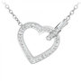 Voir la diapositive 1 : SC CRYSTAL Collier coeur par SC Crystal orné de Cristaux scintillants