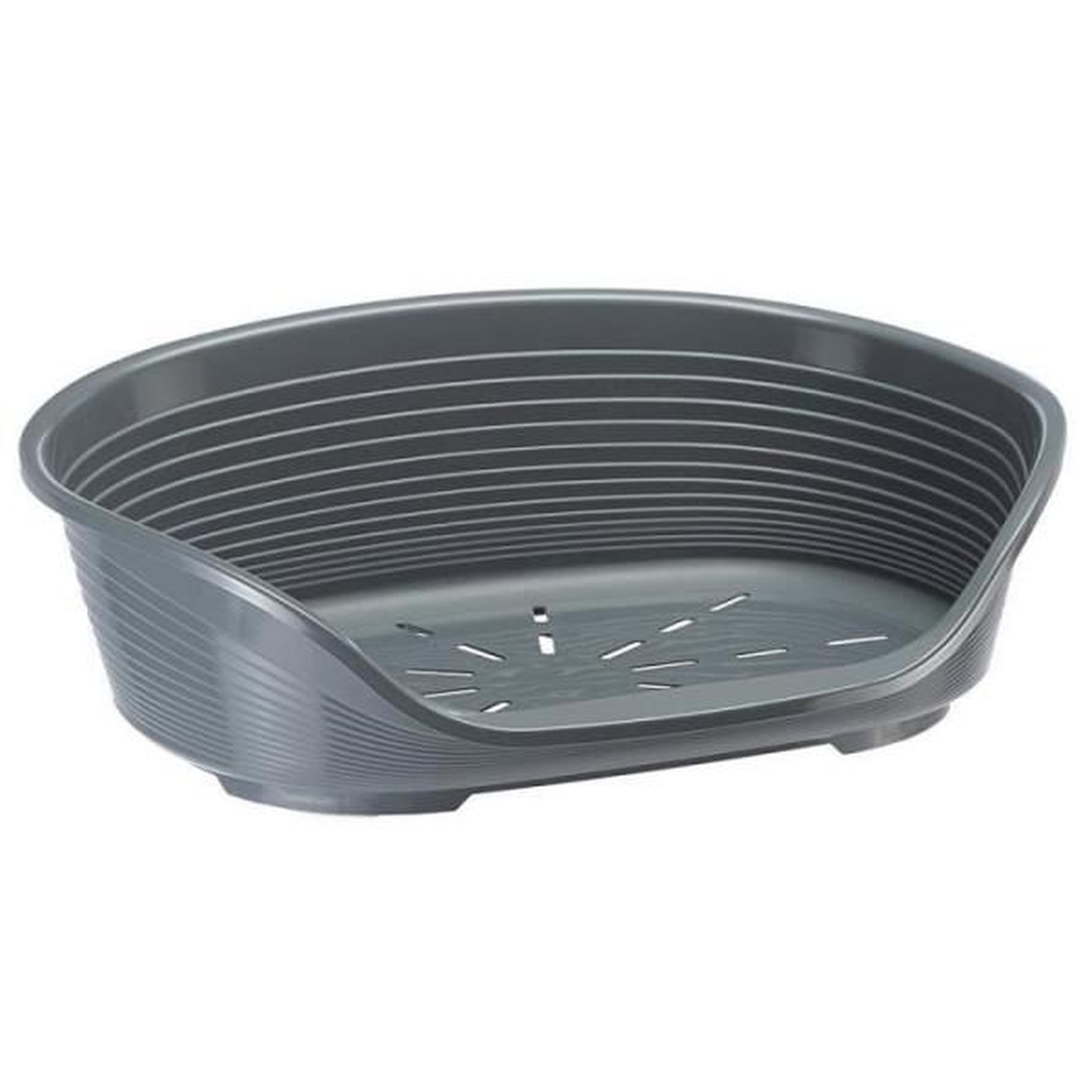Ferplast Panier-Corbeille SIESTA DELUXE Taille 2 - 49*36*17,5 cm - Gris fonçé -FERPLAST
