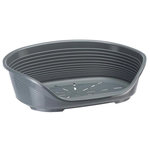 Ferplast Panier-Corbeille SIESTA DELUXE Taille 2 - 49*36*17,5 cm - Gris fonçé -FERPLAST