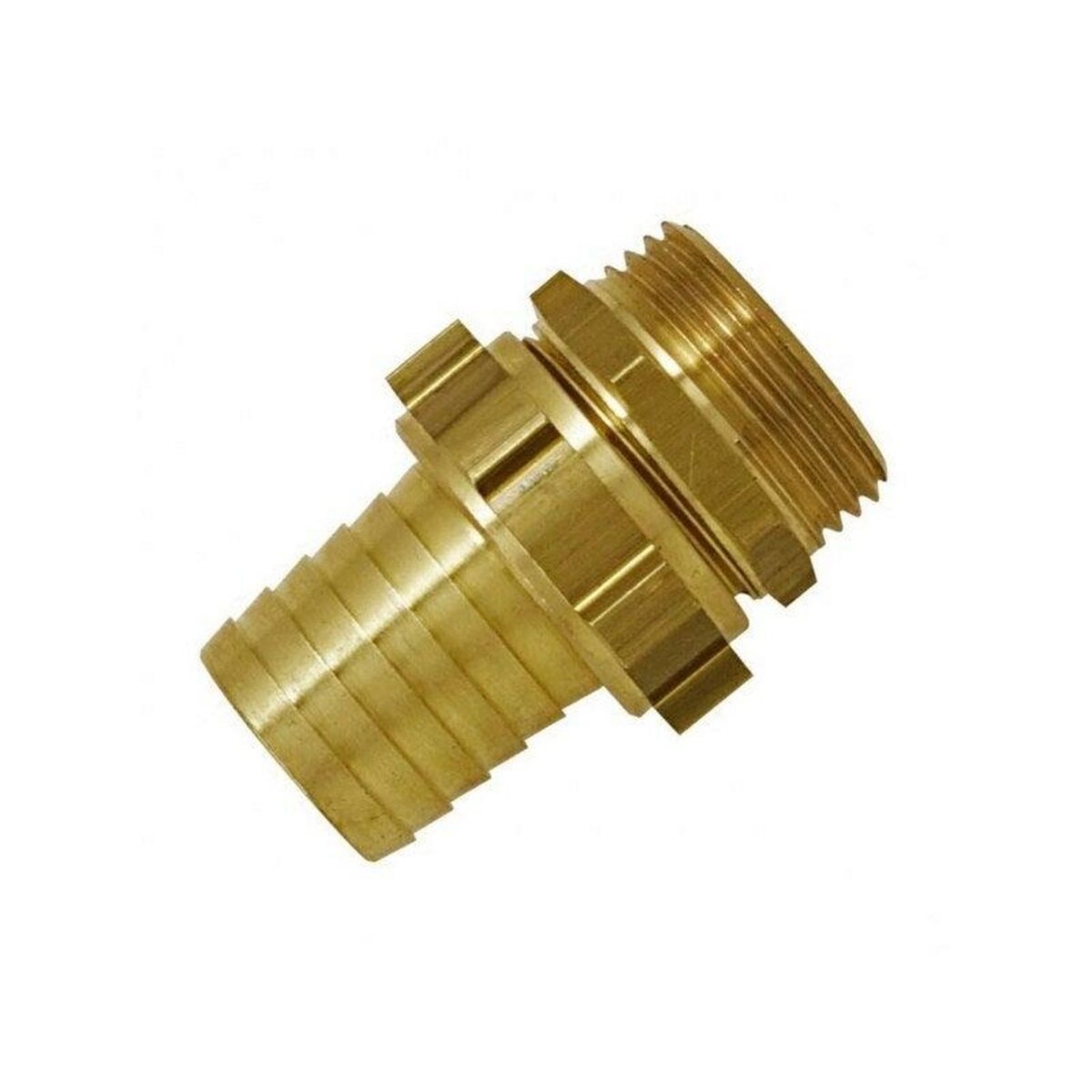 CENTRALE BRICO Raccord 3 pièces droit laiton 26 x 34 tuyau diam. 25 mm