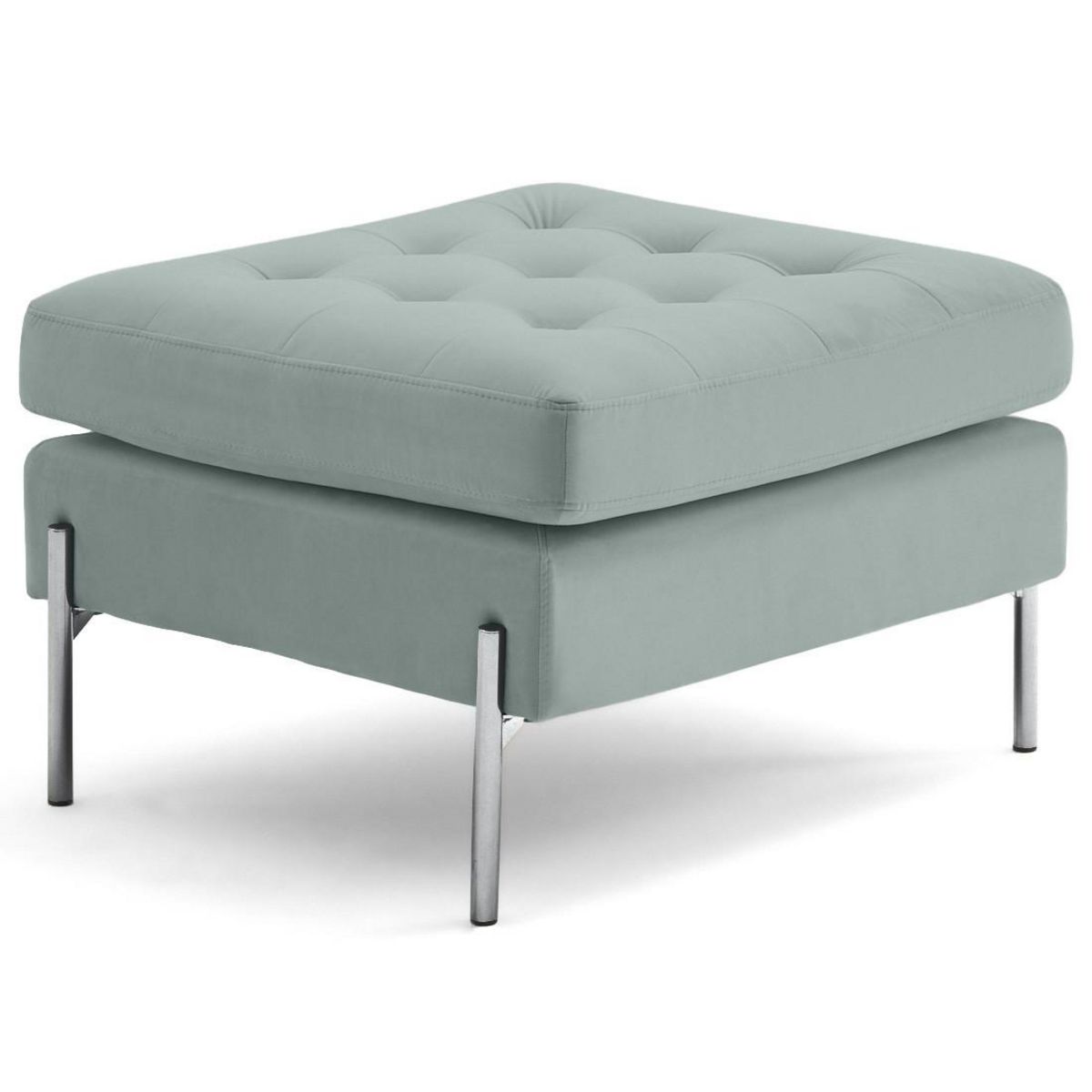 LISA DESIGN Isaure - pouf en velours