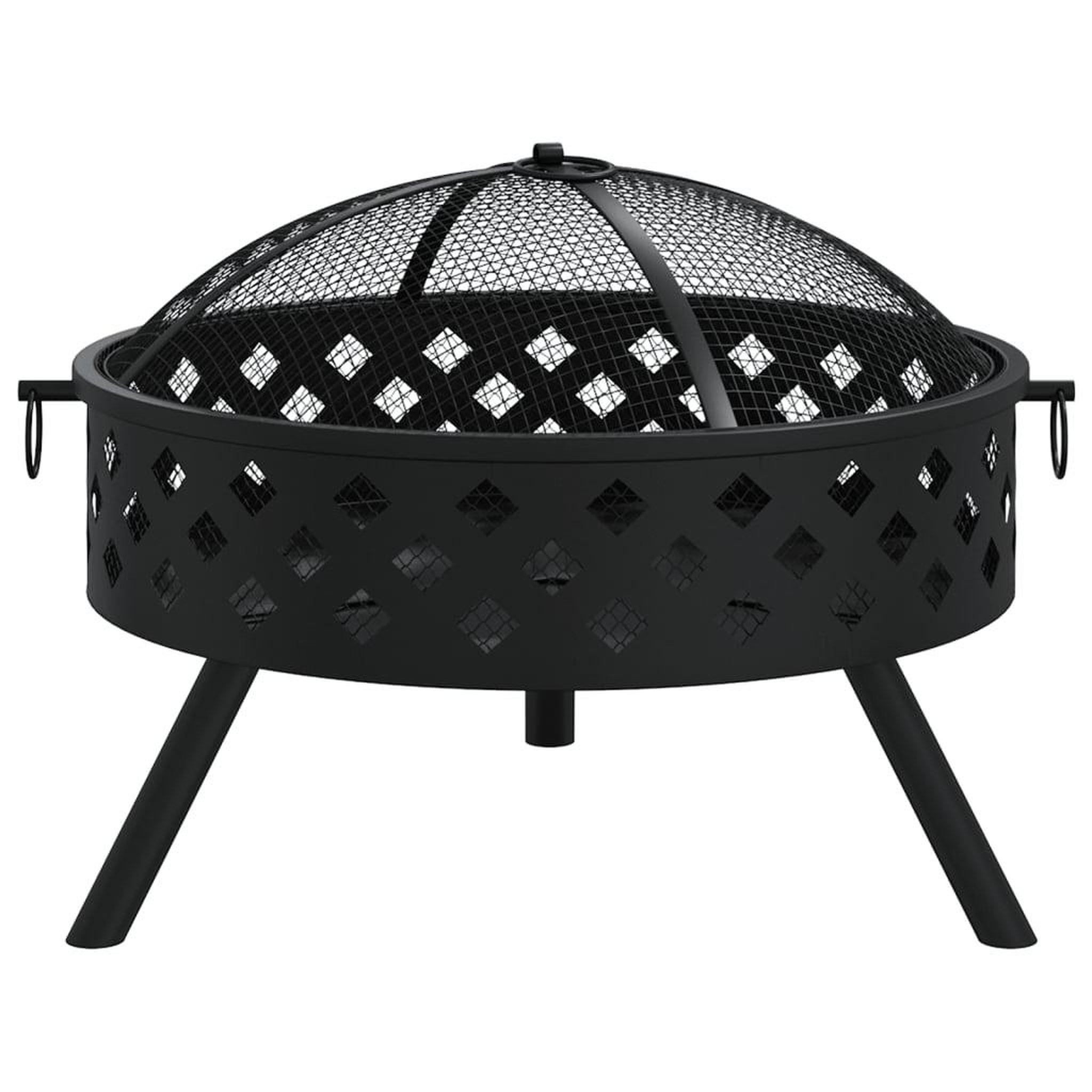 Voir la diapositive 3 : VIDAXL Foyer avec tisonnier 58 cm XXL acier
