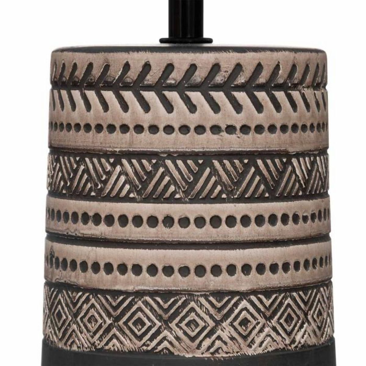 ATMOSPHERA Lampe à Poser en Terre Cuite  Lee  34cm Marron