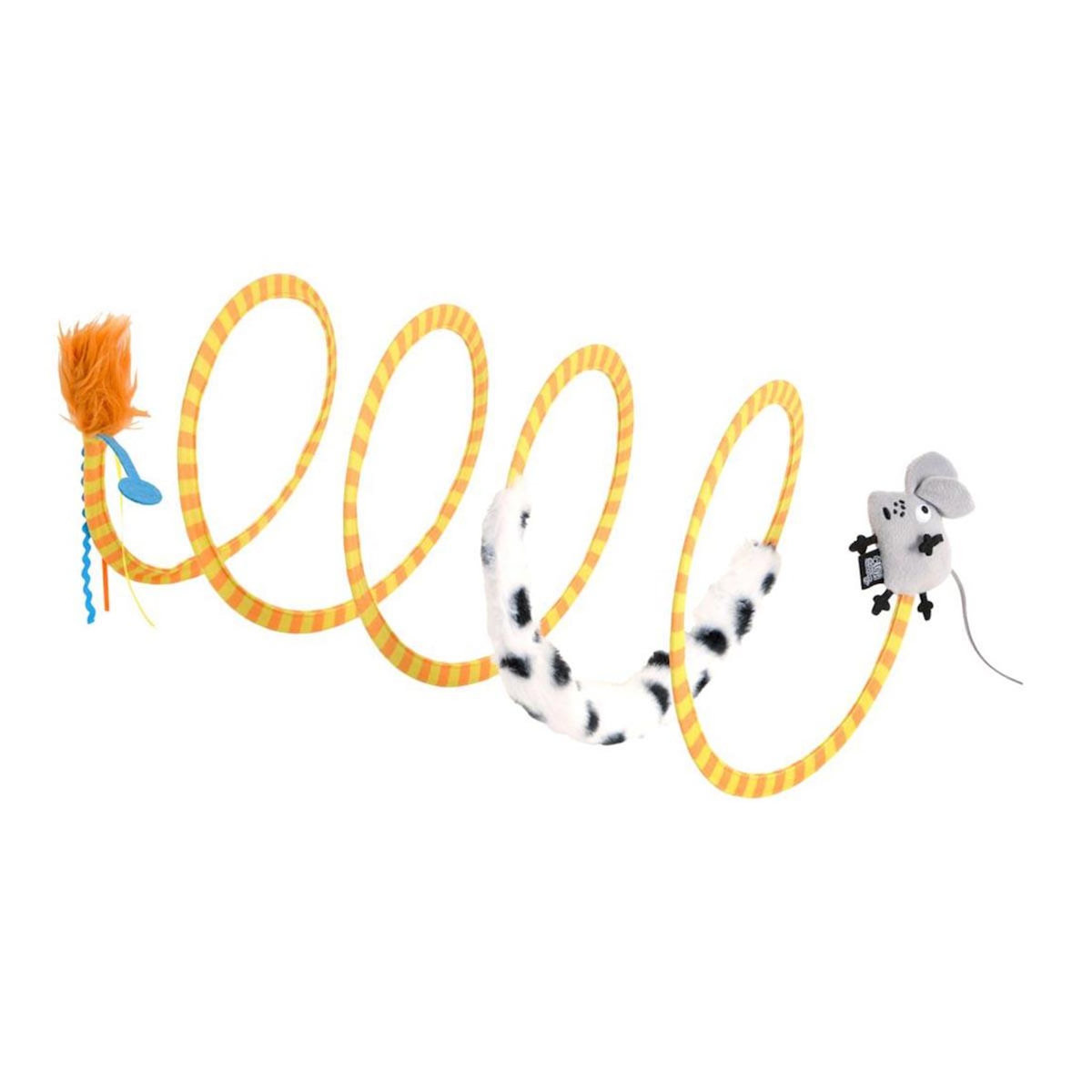 Paris Prix Tunnel de Jeu Pliable Pour Chat  Fluffly  55cm Multicolore