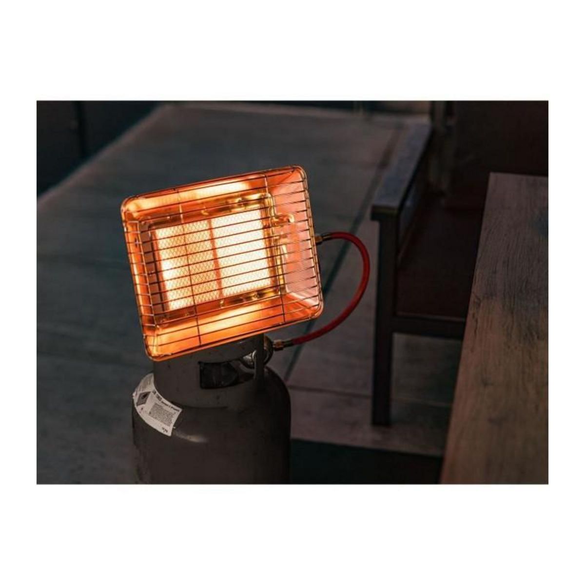 ROTHENBERGER ROTHENBERGER Chauffage mobile infrarouge - Brasero - Gris