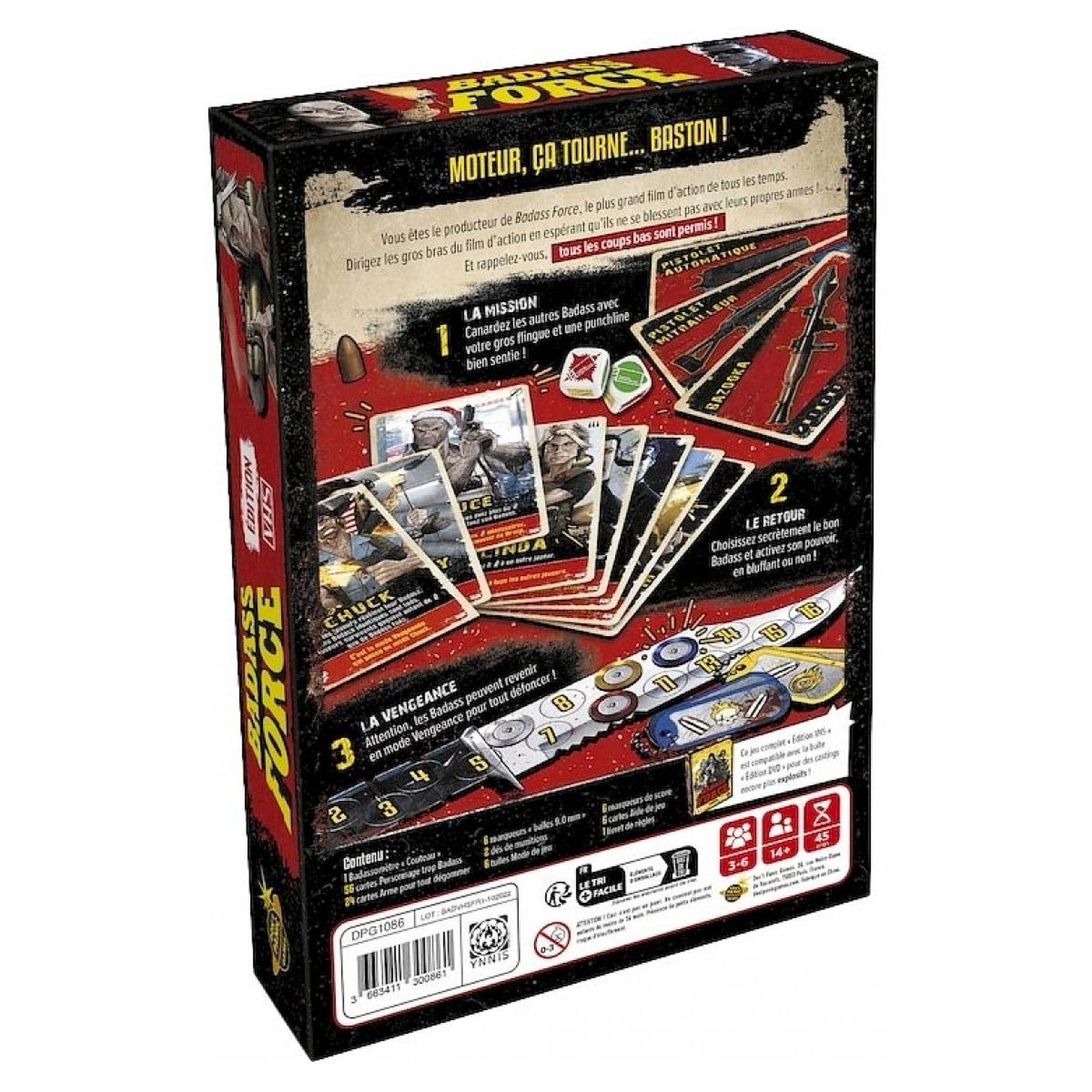 Voir la diapositive 2 : Asmodee Badass Force : Edition VHS