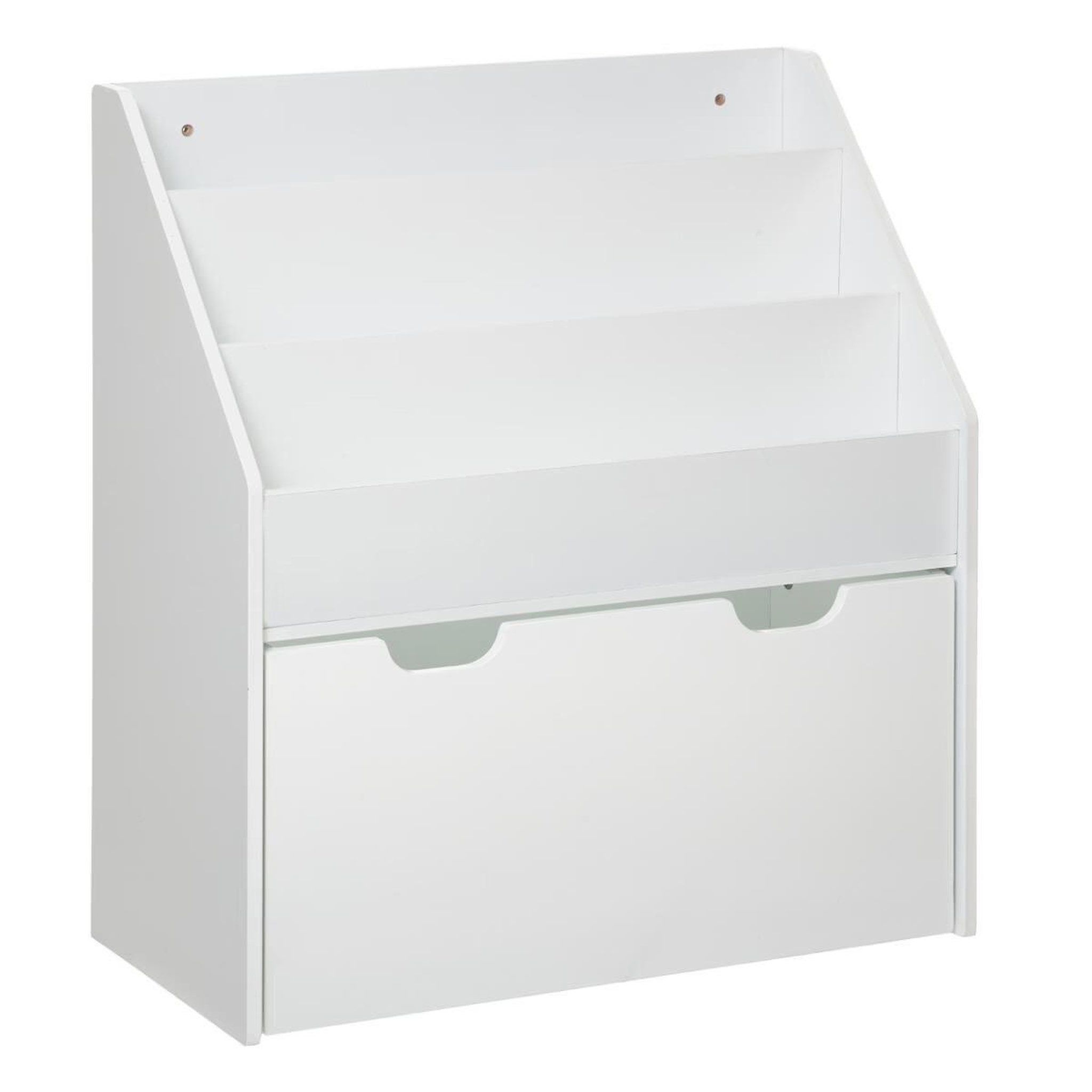 Voir la diapositive 2 : Atmosphera Kids Bibliothèque enfant  boy  70cm blanc